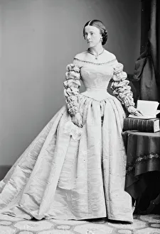 Glass Negatives 1850 1870 Gmgpc Prints: Miss Combs, between 1855 and 1865. Creator: Unknown