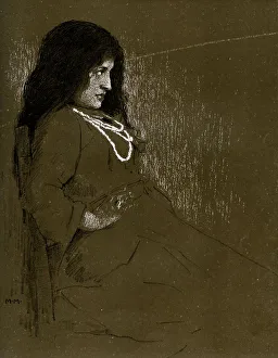 Collier Prints: Miss Constance Collier in One Summers Day, 1899