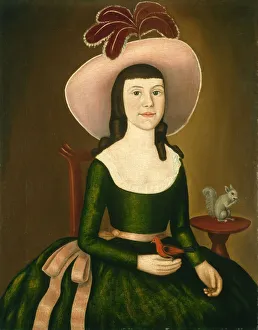 Miss Denison of Stonington, Connecticut (possibly Matilda Denison), c. 1790