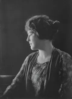 Miss Diana Wilson, portrait photograph, 1919 Mar. 11. Creator: Arnold Genthe