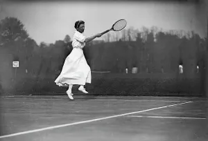 Sportswoman Prints: Miss E. Moore, between c1910 and c1915. Creator: Bain News Service