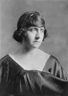 Eccentric Prints: Miss E. Stettheimer, portrait photograph, 1918 Feb. 1. Creator: Arnold Genthe