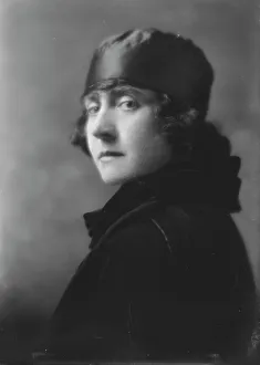 Eccentric Prints: Miss E. Stettheimer, portrait photograph, 1918 Feb. 1. Creator: Arnold Genthe