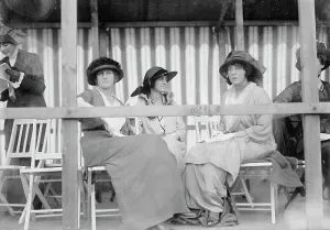 Folding Chair Prints: Miss E.D. Gilman, Miss E. Brinkley