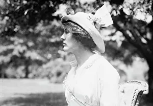 Thomas A Edison Prints: (Miss Edison) Mrs. John E. Sloane, 1914. Creator: Bain News Service