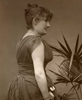 Miss Edith Woodworth, British actress, 1888. Artist: Ernest Barraud