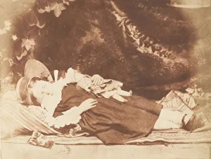 Miss Elizabeth Logan, 1843-47. Creators: David Octavius Hill, Robert Adamson