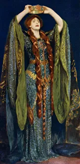 Ellen Gallery: Miss Ellen Terry as Lady Macbeth, 1906, (1912).Artist: John Singer Sargent