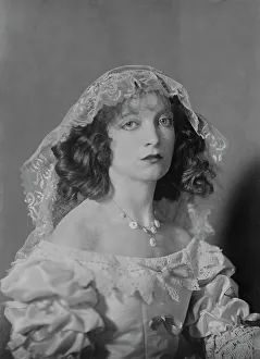 Miss Estelle Winwood, in costume, 1919 Mar. 6. Creator: Arnold Genthe