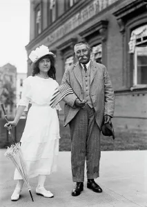 Three Piece Suit Prints: Miss Evelyn Finch with Spo Pee, 1914