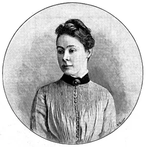 Student Prints: Miss Fawcett of Newnham College
