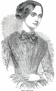 Child Prodigy Prints: Miss Goddard, 1850. Creator: Unknown