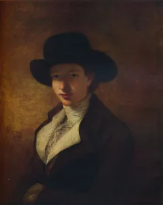 Brown Background Prints: Miss Hannah Wright, c1780. Artist: Joseph Wright of Derby