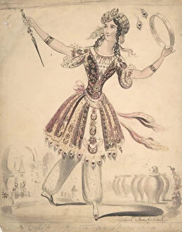 Isaac Robert Gallery: Miss Horton as Morgana, 1830-44. Creator: Isaac Robert Cruikshank