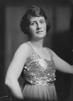 Miss Houghton, portrait photograph, 1918 Feb. 25. Creator: Arnold Genthe