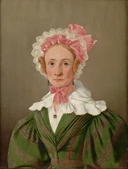 Jorgen Roed Prints: Miss Ida Wilhelmine Trock, 1835. Creator: Jorgen Pedersen Roed