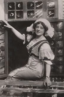Musical Gallery: Miss Isabel Jay, (1879-1927), as Christine in Dear Little Denmark'
