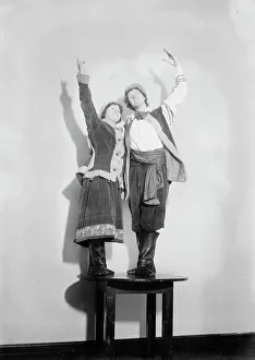 Miss J.C. Payne and Lillian Robertson Suffrage Dances, between c1910 and c1915. Creator: Bain News Service