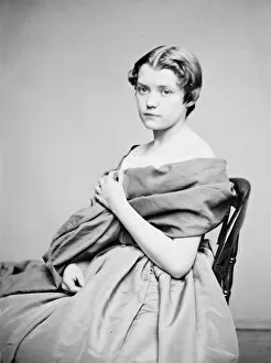 Miss Kate Chase, between 1855 and 1865. Creator: Unknown