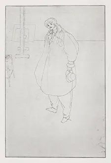Publishing House Gallery: Miss Letty Lind, 1895. Creator: Aubrey Beardsley