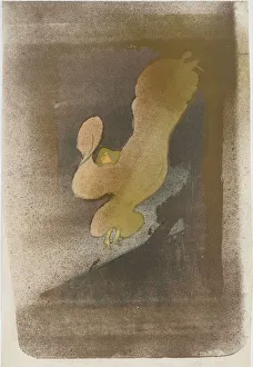 Marie Louise Prints: Miss Loie Fuller, 1893. 1893. Creator: Henri de Toulouse-Lautrec