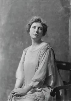 Miss Lucy Feagin, portrait photograph, 1919 May 20. Creator: Arnold Genthe