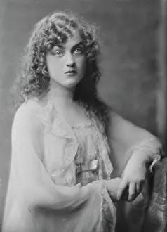 Negligee Prints: Miss M. Copley, portrait photograph, 1917 Nov. 20. Creator: Arnold Genthe