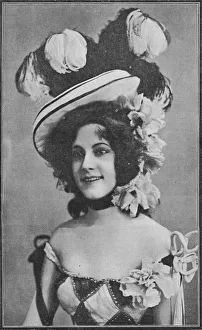 W D Downey Prints: Miss Mabelle Gilman, the Bewitching Girl in the Casino - The Casino Girl at the Shaftesbury