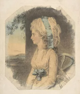 Downman John Collection: Miss Mary Cruikshank, only sister of James Cruikshank, 1781. Creator: John Downman