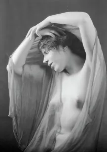 Broadcasting Prints: Miss Mildred Gillars, portrait photograph, 1928 June 17. Creator: Arnold Genthe