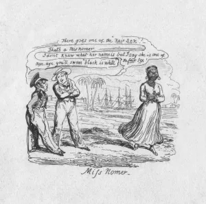 Scraps Sketches Prints: Miss Nomer, 1829. Artist: George Cruikshank