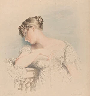 Images Dated 16th August 2021: Miss O Neill as Juliet, May 30, 1816. Creator: Frederick Christian Lewis