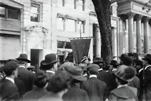 Protester Prints: Miss Parks at Madison Sq. between c1910 and c1915. Creator: Bain News Service