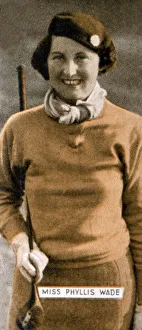 Sportswoman Prints: Miss Phyllis Wade, English Womens Golf Champion, 1934