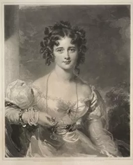 Samuel Cousins Gallery: Miss Rosamond Croker, 1828. Creator: Samuel Cousins (British, 1801-1887)