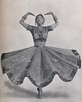Skirt Gallery: Miss Ruth St. Denis in her Remarkable East Indian Dance at the Aldwych Theatre, 1906