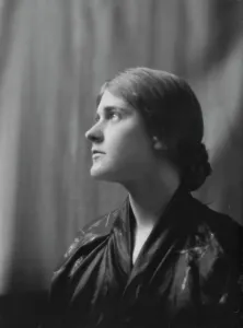 Miss Solveig Hornbeck, portrait photograph, 1917 or 1918. Creator: Arnold Genthe