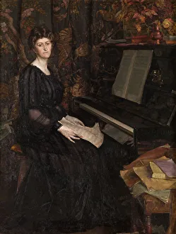 Miss Stevens, c1900s. Creator: Auguste Leveque