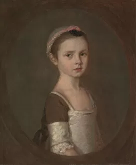 Thomas Gainsborough Collection: Miss Susanna Gardiner (1752-1818), between 1758 and 1759. Creator: Thomas Gainsborough