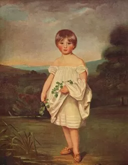 John Hoppner Collection: Miss Van Diest, c1800, (c1915). Artist: John Hoppner