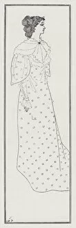 Aubrey Beardsley Collection: Miss Winifred Emery, 1894. Creator: Aubrey Beardsley