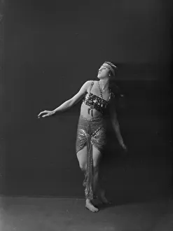 Androgyny Prints: Miss Yvonne, 1918 Dec. 30. Creator: Arnold Genthe