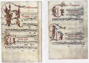 Missa Pange lingua. Artist: Desprez (Des Prez), Josquin (1450 / 55-1521)