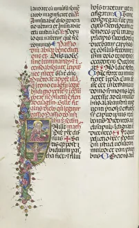 1420 1503 Prints: Missale: Fol. 116: Saint Matthew with Angel