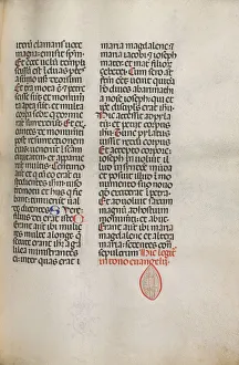 D 1478 Prints: Missale: Fol. 122: contains music for Hely Hely Lama etc. within St. Mattion Passion