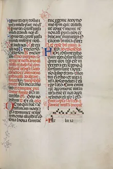 Missale: Fol. 171: Music for Alleluia etc. at beginning of Easter, 1469 Missale: Fol. 171: Music for Alleluia etc. at beginning of Easter, 1469