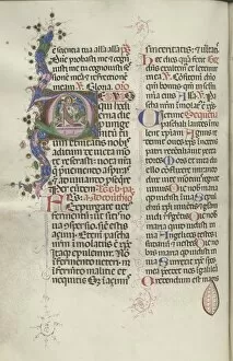 Bartolommeo Caporali Collection: Missale: Fol. 192v: Resurrection of Christ, 1469. Creator: Bartolommeo Caporali (Italian, c)