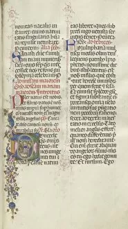 Bartolommeo Caporali Italian Gallery: Missale: Fol. 22: Nativity, 1469. Creator: Bartolommeo Caporali (Italian, c. 1420-1503)