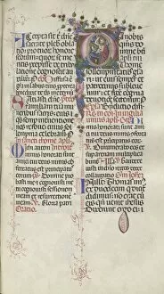 Bartolommeo Caporali Italian Gallery: Missale: Fol. 262: Saint Thomas, 1469. Creator: Bartolommeo Caporali (Italian, c. 1420-1503)
