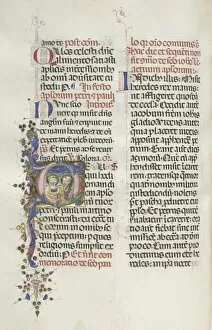 Bartolommeo Caporali Collection: Missale: Fol. 290v: Saints Peter and Paul, 1469. Creator: Bartolommeo Caporali (Italian, c
